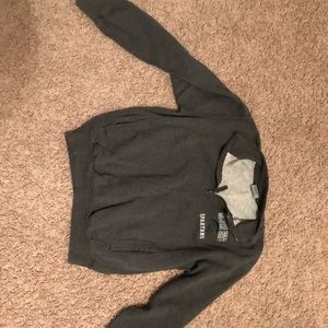 michigan state, quarter zip